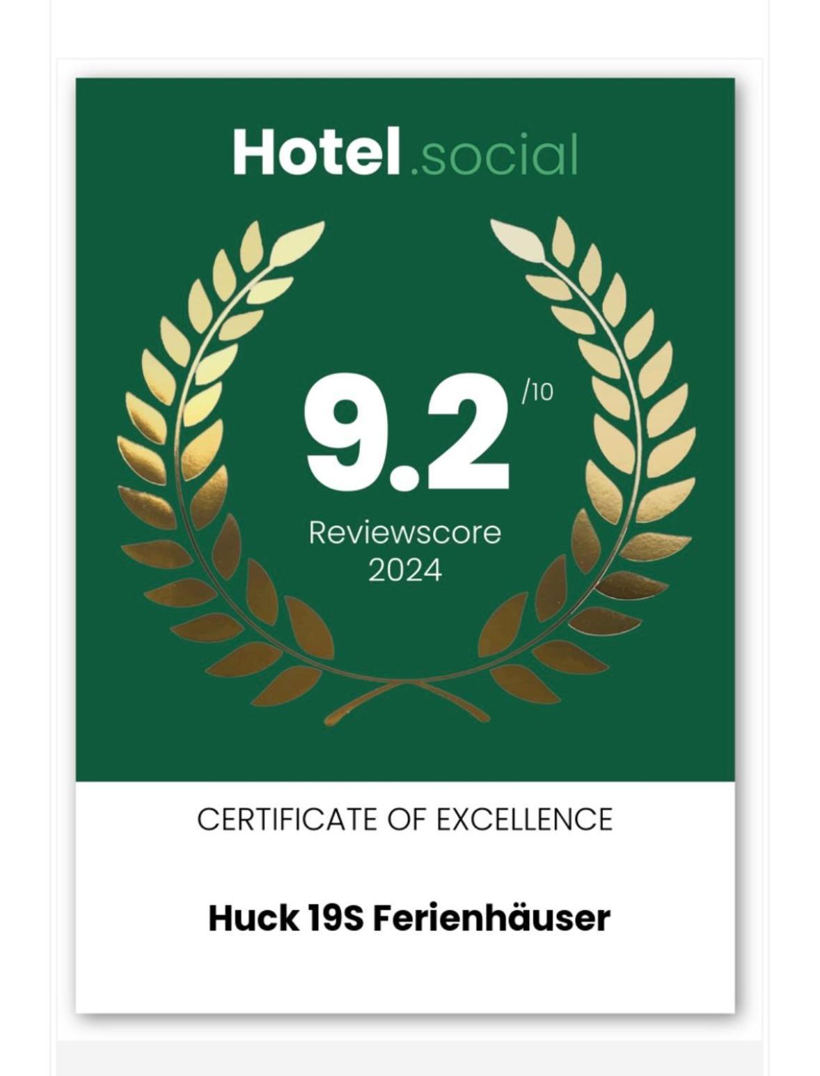 Huck’s Ferienhäuser Borstel  Exterior foto